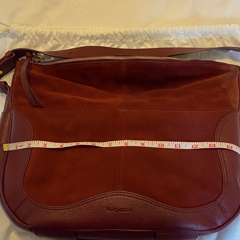 See By Chloe Burgundy Suede and Leather Burgundy Hobo Bag - Picture 5 of 13